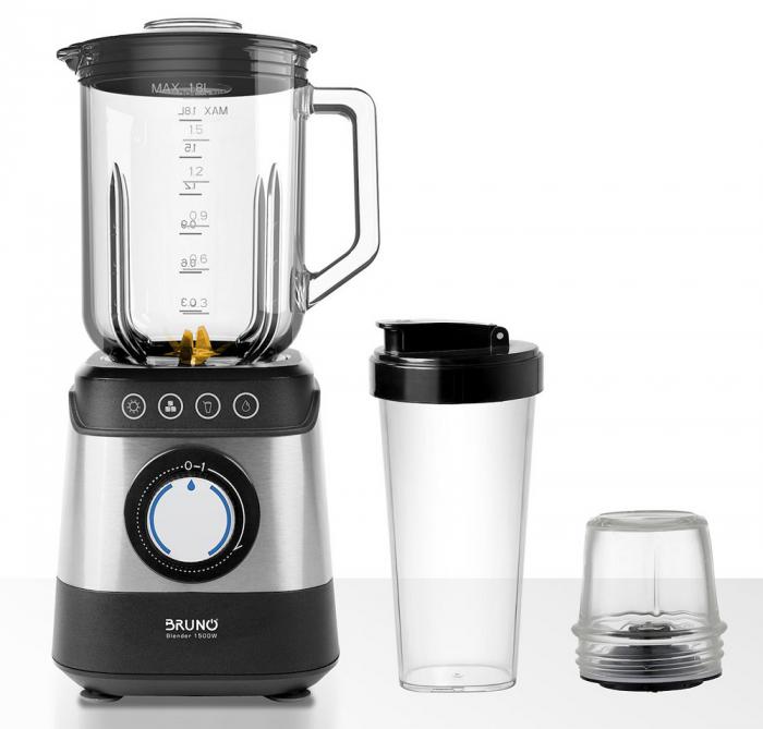 ΜΠΛΕΝΤΕΡ BRUNO BRN-0254 1500W 1.8L INOX BLACK