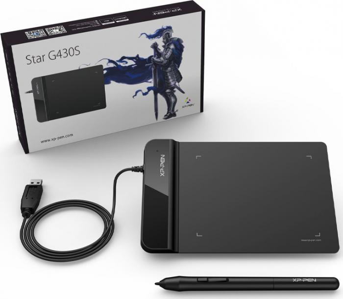 ΤΑΜΠΛΕΤΑ ΣΧΕΔΙΑΣΗΣ XP-PEN STAR G430S BLACK