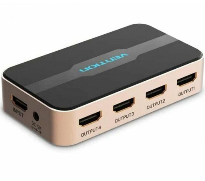 SPLITTER HDMI VENTION 1 IN ΣΕ 4 OUT 4K ACCG0-EU