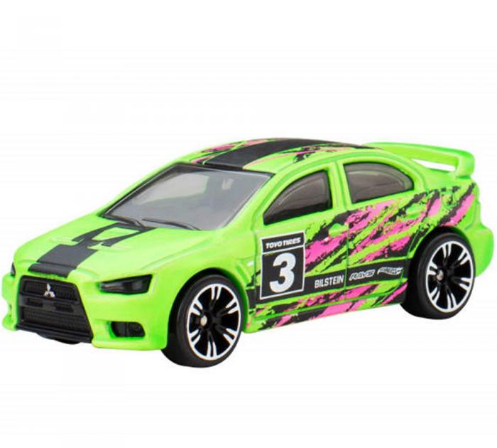ΠΑΙΧΝΙΔΙ MATTEL HOT WHEELS: NEON SPEEDERS - 2008 LANCER EVOLUTION JCB02
