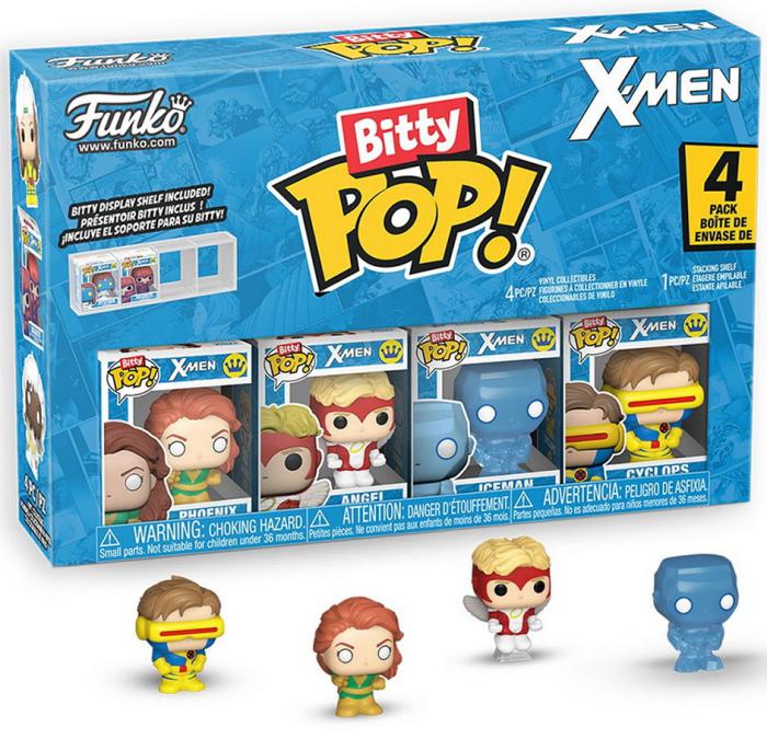 ΦΙΓΟΥΡΕΣ FUNKO BITTY POP! 4-PACK: X-MEN - PHOENIX - ANGEL - ICEMAN - CYCLOPS