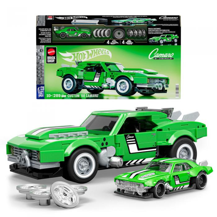ΠΑΙΧΝΙΔΙ MATTEL HOT WHEELS: SPEED SERIES BRICK SHOP - CAMARO BY CHEVROLET CUSTOM '68 CAMARO JFT16