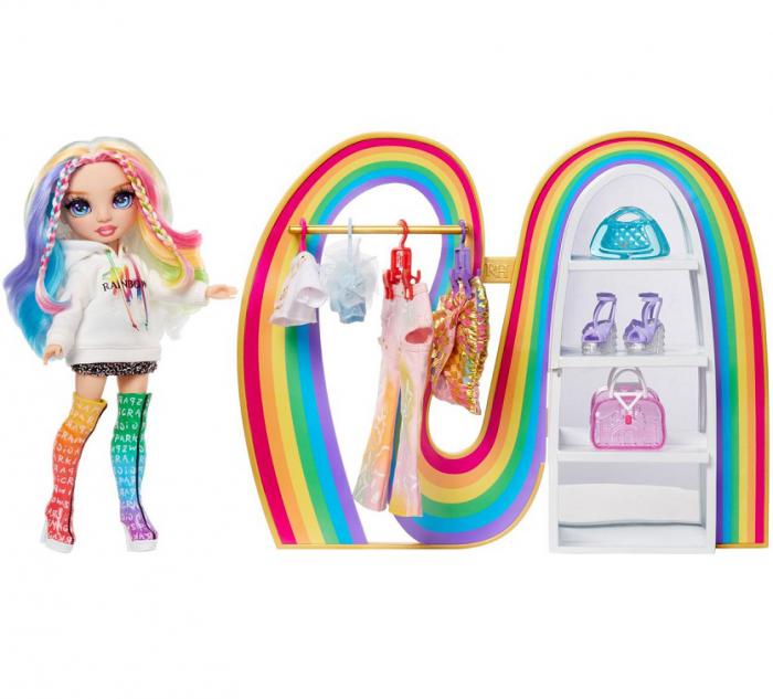 ΚΟΥΚΛΑ MGA RAINBOW HIGH - AMAYA'S RAINBOW CLOSET 543183