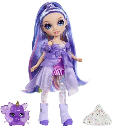 ΚΟΥΚΛΑ MGA RAINBOW HIGH: RAINBOW SHIMMERS WITH SLIME - VIOLET WILLOW 122425