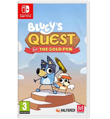 BLUEY'S QUEST FOR THE GOLD PEN SWITCH