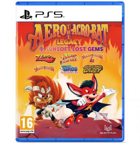 AERO THE ACRO-BAT LEGACY AND SUNSOFT GEMS PS5