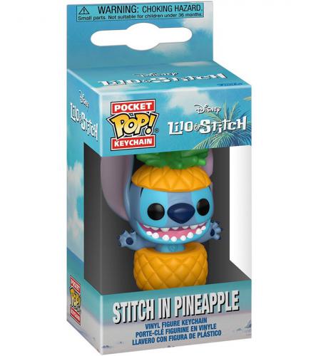 ΦΙΓΟΥΡΑ - ΜΠΡΕΛΟΚ FUNKO POCKET POP! STITCH IN PINEAPPLE και #8203;