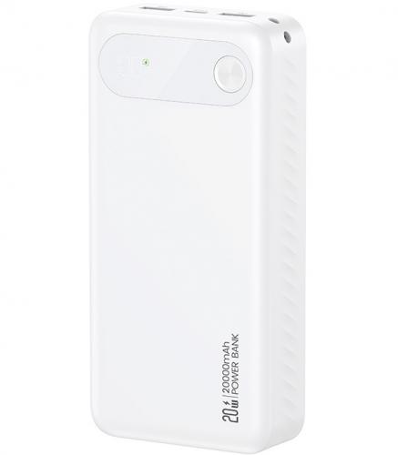 POWER BANK USAMS CD251 20000mAh PD 20W WHITE