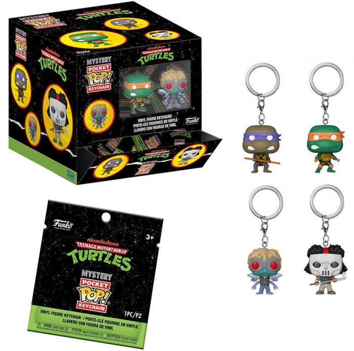 ΦΙΓΟΥΡΑ - ΜΠΡΕΛΟΚ FUNKO POCKET POP! TEENAGE MUTANT NINJA TURTLES BLIND BAG/RANDOM