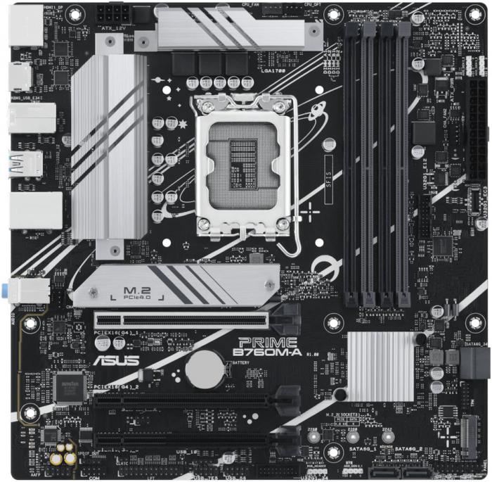 ΜΗΤΡΙΚΗ ΚΑΡΤΑ ASUS PRIME B760M-A-CSM INTEL B760 LGA 1700 90MB1EK0-M1EAYC