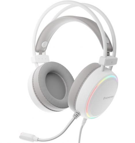 ΑΚΟΥΣΤΙΚΑ GAMING GENESIS ΝΕΟΝ 613 G2 RGB NSG-2308 WHITE