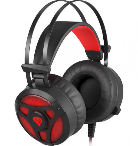 ΑΚΟΥΣΤΙΚΑ GAMING GENESIS NEON 360 RGB RED/BLACK