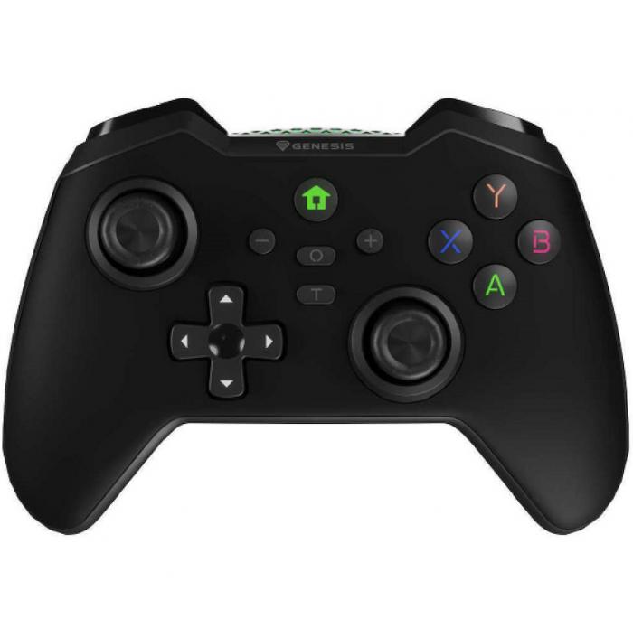 GAMEPAD GENESIS MANGAN 400 ΓΙΑ NINTEDO SWITCH PC ANDROID BLACK