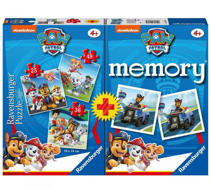 ΕΠΙΤΡΑΠΕΖΙΟ ΠΑΙΧΝΙΔΙ - ΠΑΖΛ RAVENSBURGER MEMORY 3: PAW PATROL 20823