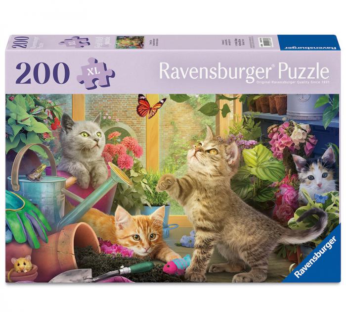 ΠΑΖΛ RAVENSBURGER: FEEL WELL - CHEEKY CATS 200 PCS 12001735
