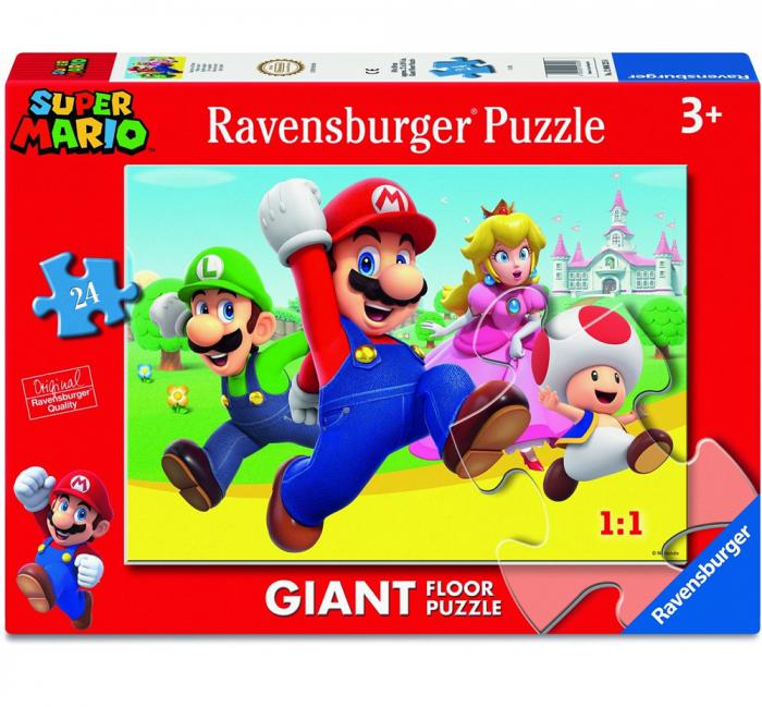 ΠΑΖΛ RAVENSBURGER: GIANT FLOOR - SUPER MARIO WHAT A TEAM! 24 PCS 12004325