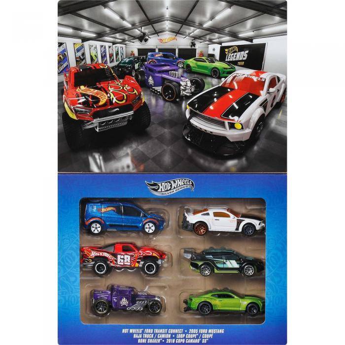 ΠΑΙΧΝΙΔΙ MATTEL HOT WHEELS: SILVER SERIES - HOT WHEELS LEGENDS SET OF 6 JLB24