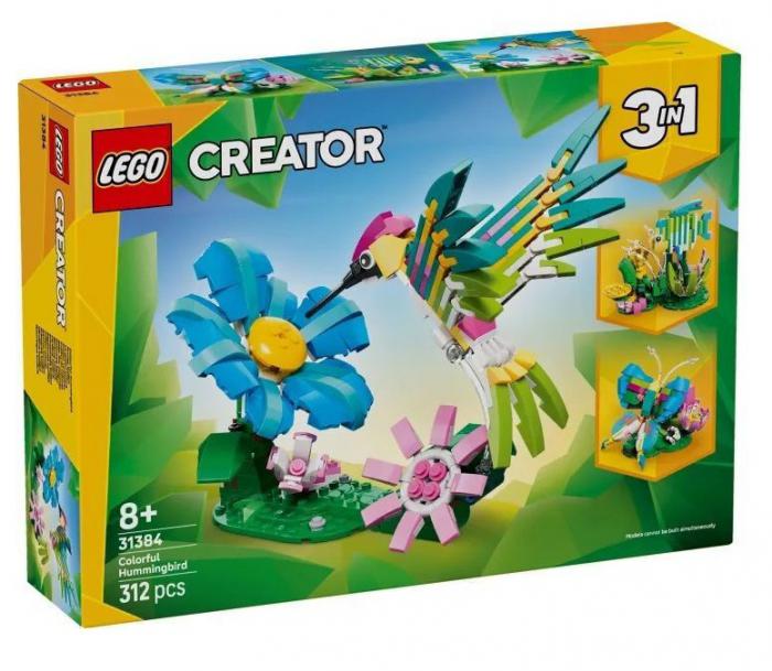 LEGO CREATOR: WILD ANIMALS: COLORFUL HUMMINGBIRD 31384