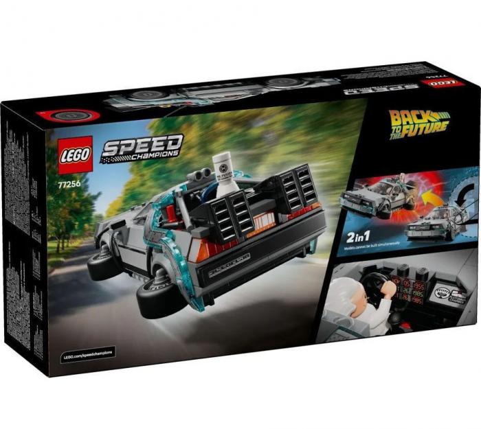 LEGO SPEED CHAMPIONS: TIME MACHINE FROM BACK TO THE FUTURE 77256