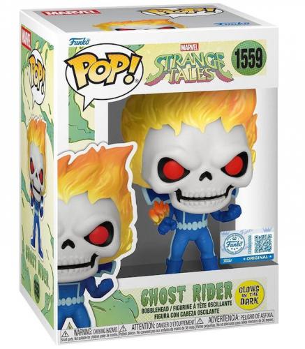 ΦΙΓΟΥΡΑ FUNKO POP! GHOST RIDER (GLOWS IN THE DARK) #1559 BOBBLE-HEAD