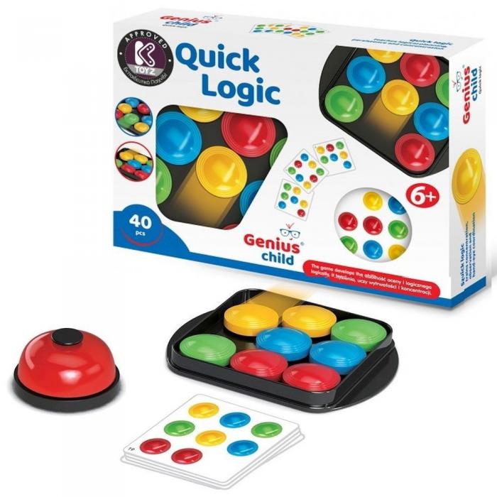 ΕΚΠΑΙΔΕΥΤΙΚΟ ΕΠΙΤΡΑΠΕΖΙΟ ΠΑΙΧΝΙΔΙ K-TOYZ: QUICK LOGIC ΣΕ ΕΛΛΗΝΙΚΗ ΓΛΩΣΣΑ ASK-01