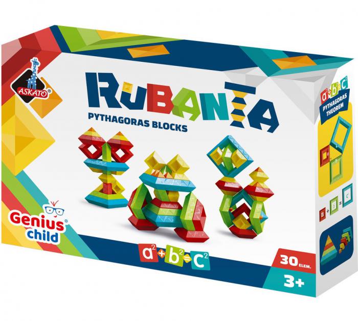 ΕΚΠΑΙΔΕΥΤΙΚΟ ΠΑΙΧΝΙΔΙ K-TOYZ: RUBANTA - BLOCKS ΠΥΘΑΓΟΡΕΙΟ ΘΕΩΡΗΜΑ ΣΕ ΕΛΛΗΝΙΚΗ ΓΛΩΣΣΑ ASK-04