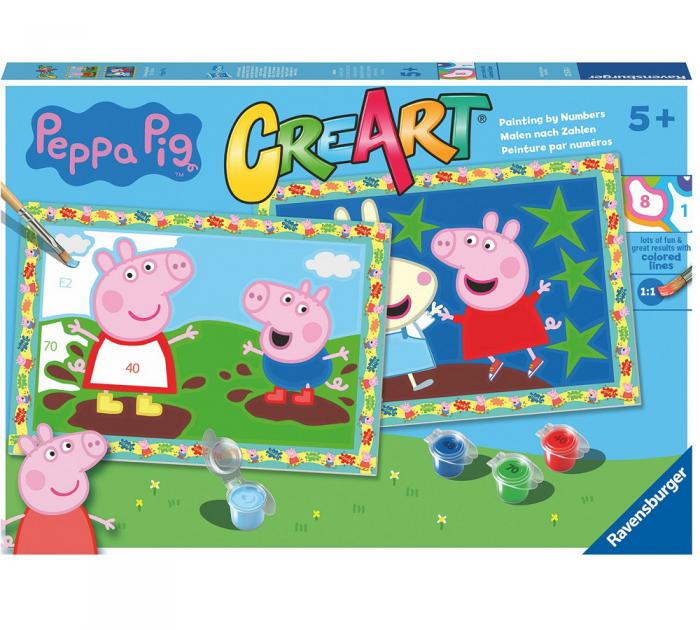 ΖΩΓΡΑΦΙΚΗ RAVENSBURGER: CREART JR - PEPPA PIG 12023054