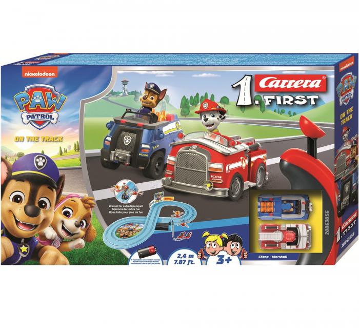 ΠΑΙΧΝΙΔΙ CARRERA SLOT 1 FIRST PAW PATROL - CHASE AND MARSHALL ON THE TRACK 20063056