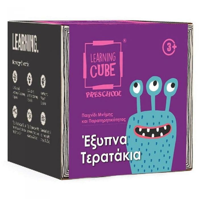 ΕΚΠΑΙΔΕΥΤΙΚΟ ΠΑΙΧΝΙΔΙ K-TOYZ LEARNING CUBE PRESCHOOL: ΕΞΥΠΝΑ ΤΕΡΑΤΑΚΙΑ ΣΕ ΕΛΛΗΝΙΚΗ ΓΛΩΣΣΑ LC-07