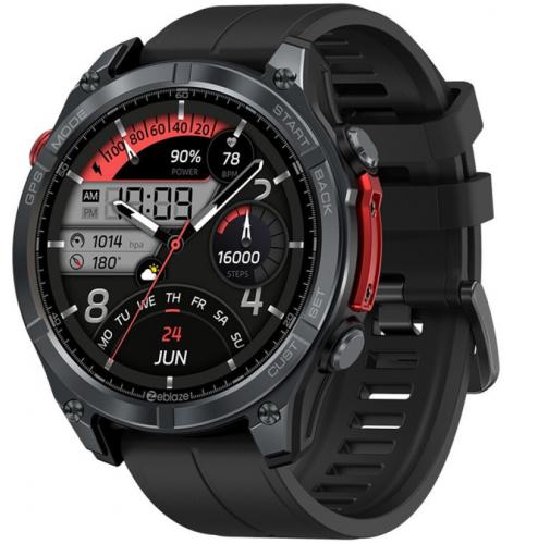 SMARTWATCH ZEBLAZE STRATOS 4 BLACK