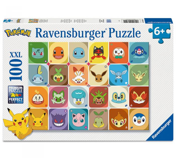 ΠΑΖΛ RAVENSBURGER: POKEMON XXL 100 PCS 12004320