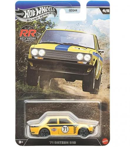 ΠΑΙΧΝΙΔΙ MATTEL HOT WHEELS SILVER SERIES: RALLY RACERS - '71 DATSUN 510 JKX64