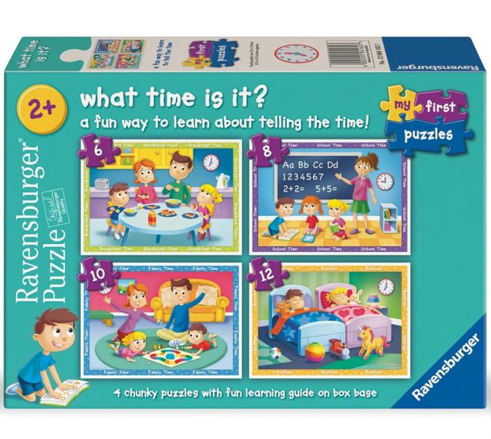 ΠΑΖΛ RAVENSBURGER: ΤΑ ΠΡΩΤΑ ΜΟΥ ΠΑΖΛ 6/8/10/12 - ΩΡΕΣ ΤΗΣ ΗΜΕΡΑΣ 12004162