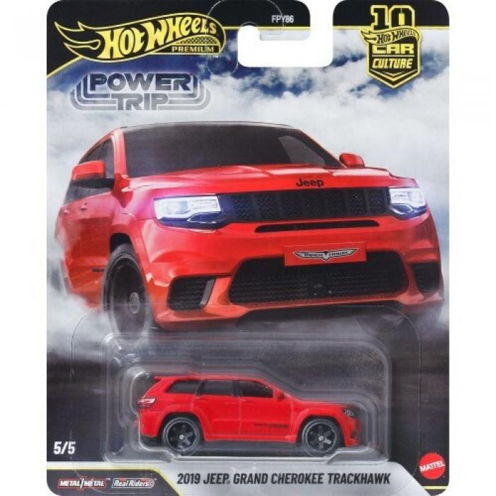 ΠΑΙΧΝΙΔΙ MATTEL HOT WHEELS: PREMIUM CARS - RACING – HW JEEP GRAND CHEROKEE TRACKHAWK JKF28