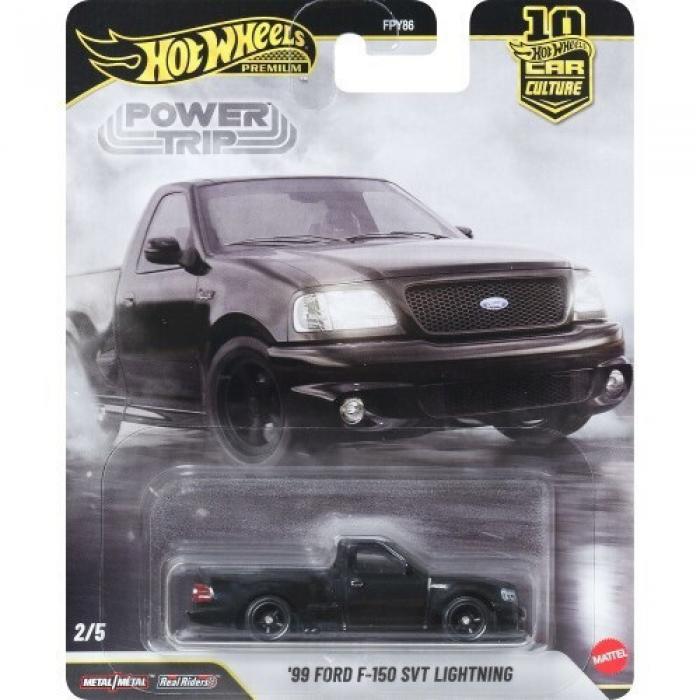 ΠΑΙΧΝΙΔΙ MATTEL HOT WHEELS: PREMIUM CARS - RACING – HW 99 FORD F150 SVT LIGHTNING JKF33