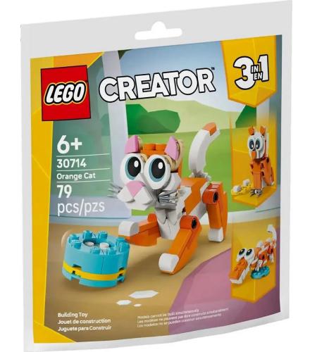 LEGO CREATOR 3-IN-1 ORANGE CAT 30714