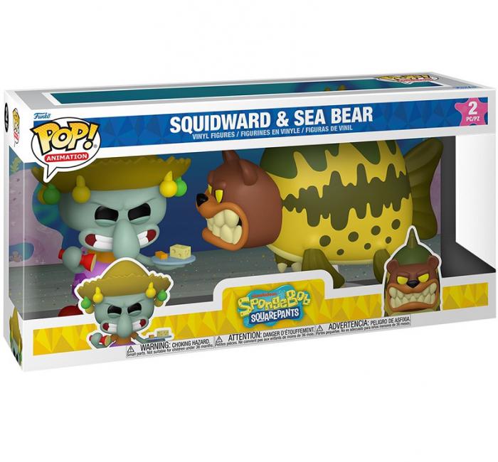 ΦΙΓΟΥΡΕΣ FUNKO POP! 2-PACK SQUIDWARD AND SEA BEAR