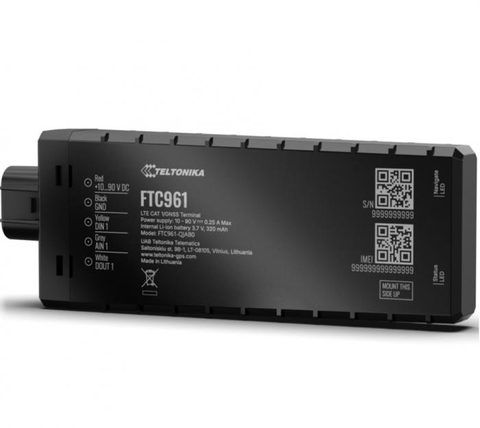 GPS TRACKER ΑΥΤΟΚΙΝΗΤΟΥ TELTONIKA FTC961 4G LTE/GSM/GPRS/GNSS IP69K