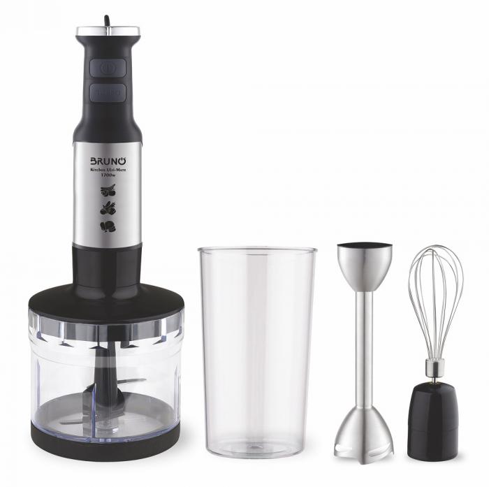 ΡΑΒΔΟΜΠΛΕΝΤΕΡ ΧΕΙΡΟΣ BRUNO BRN-0250 1700W INOX BLACK