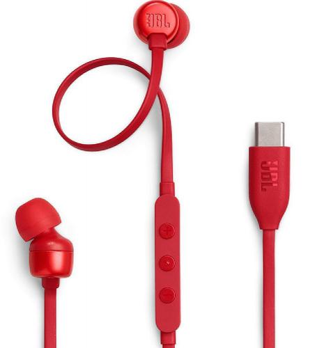 ΑΚΟΥΣΤΙΚΑ ΜΕ ΜΙΚΡΟΦΩΝΟ JBL TUNE T310C RED