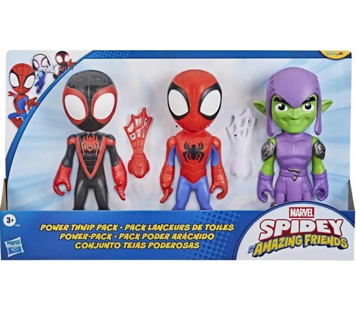 ΦΙΓΟΥΡΕΣ HASBRO DISNEY JR MARVEL: SPIDEY AND HIS AMAZING FRIENDS - POWER THWIP PACK G3381