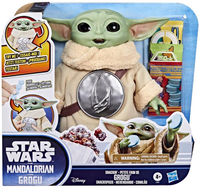 ΦΙΓΟΥΡΑ HASBRO DISNEY: STAR WARS THE MANDALORIAN AND GROGU - SNACKIN' GROGU G3087
