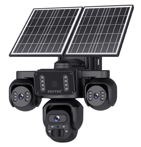 ΑΣΥΡΜΑΤΗ ΚΑΜΕΡΑ IP SECTEC SOLAR ST-523-9MAOV-4G-EU 3MP 4G SD PTZ IP66