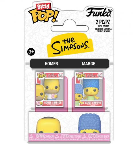 ΦΙΓΟΥΡΕΣ FUNKO BITTY POP! 2-PACK HOMER AND MARGE