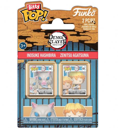ΦΙΓΟΥΡΕΣ FUNKO BITTY POP! 2-PACK INOSUKE HASHIBIRA AND ZENITSU AGATSUMA