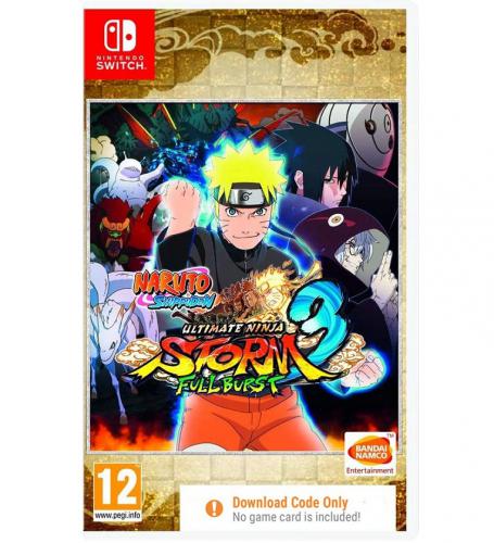 NARUTO ULTIMATE NINJA STORM 3 FULL BURST (CODE IN A BOX) SWITCH