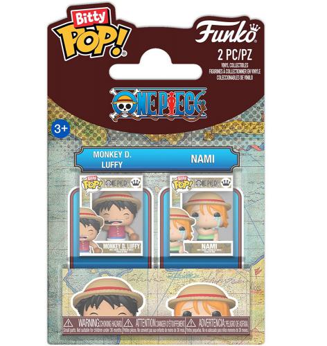 ΦΙΓΟΥΡΕΣ FUNKO BITTY POP! 2-PACK MONKEY D. LUFFY AND NAMI