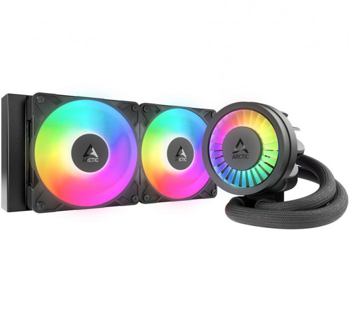 COOLER ARCTIC LIQUID FREEZER III PRO 240 A-RGB FOR CPU LGA1700 - LGA1851 - AM4 - AM5 BLACK