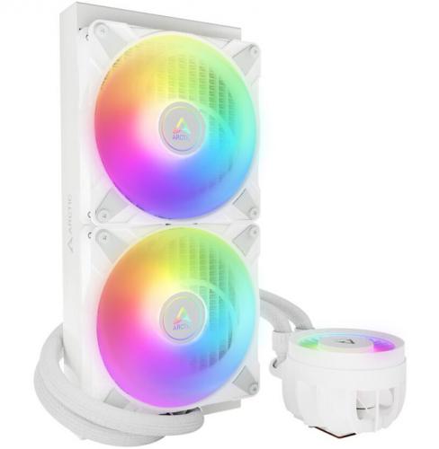 COOLER ARCTIC LIQUID FREEZER III PRO 280 A-RGB FOR CPU LGA1700 - LGA1851 - AM4 - AM5 WHITE