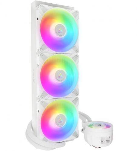 COOLER ARCTIC LIQUID FREEZER III PRO 420 A-RGB FOR CPU LGA1700 - LGA1851 - AM4 - AM5 WHITE